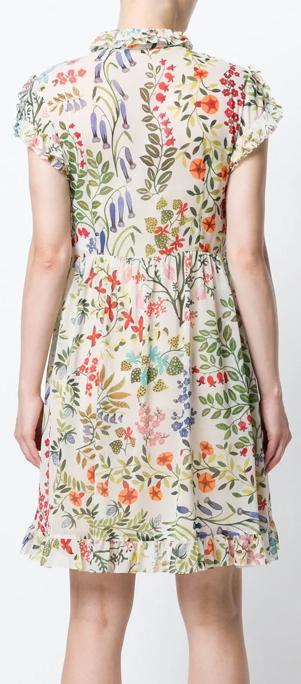 Floral Gathered Dress